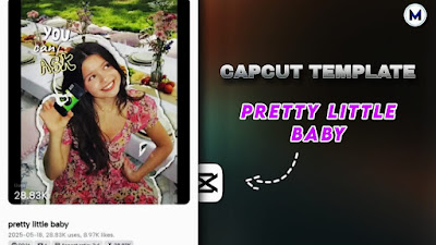 Pretty Little Baby CapCut Template